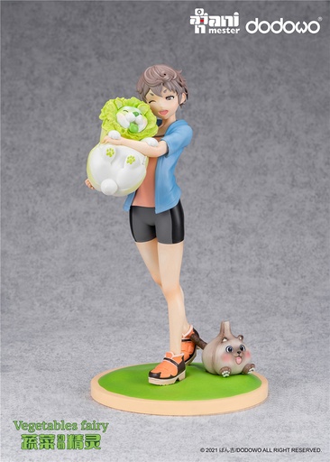 [AN92461] ANIMESTER X DODOWO VEGETABLE FAIRIES SAI AND CABBAGE DOG 1/7 SCALE FIGURE