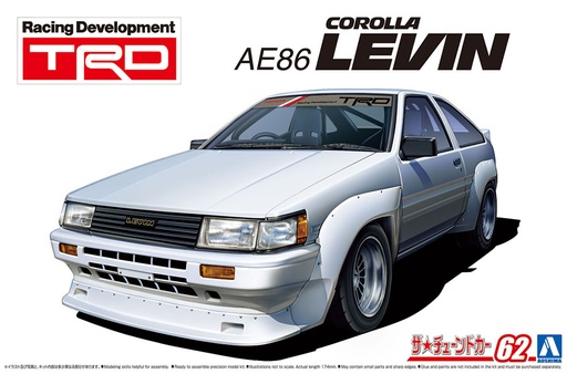 [AO05798R2] 1/24 TRD AE86 COROLLA LEVIN '83 (TOYOTA)