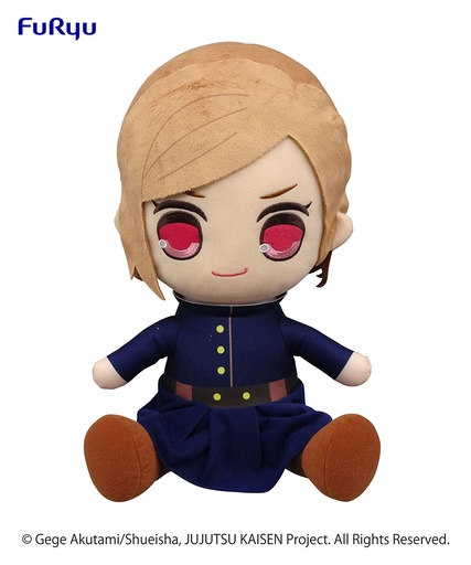 [FR40074] JUJUTSU KAISEN KYURUMARU SUPER Big Plush Toy-Nobara Kugisaki-