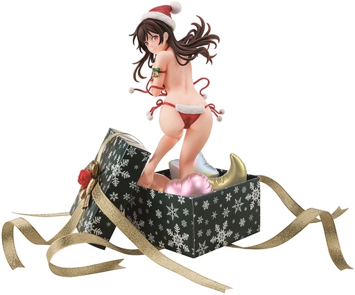 [HK50008] 1/6 scaled pre-painted figure of “Rent-A-Girlfriend” MIZUHARA Chizuru in a Santa Claus bikini de fluffy figure