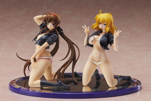 [PV63030] Gokubi Girls Slender Glamorous "Senran Kagura New Wave G Burst" Reprint Edition Ryobi x Ryona Bare Skin Sailor Uniform Ver. Figure Set 1/10 Scale