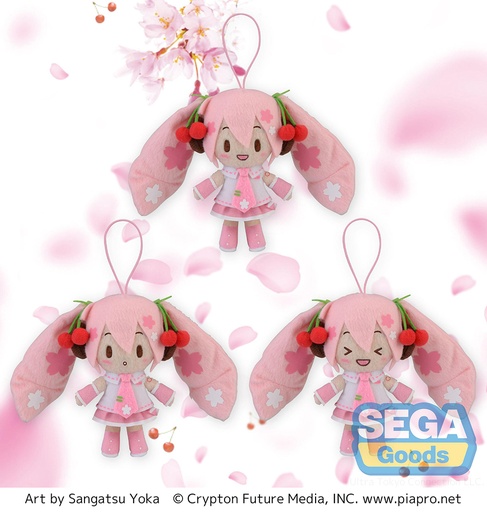 [SG95628] Hatsune Miku Series MP Fluffy Mascot "Sakura Miku"