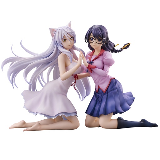 [UC71383] Nekomonogatari Tsubasa Hanekawa 2pk Set Complete Figure