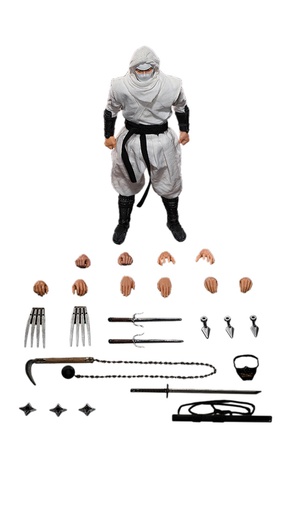 [VT81318] VTOYS X 6INCH SN003 SHADOW NINJA (WHITE) 1/12 SCALE ACTION FIGURE