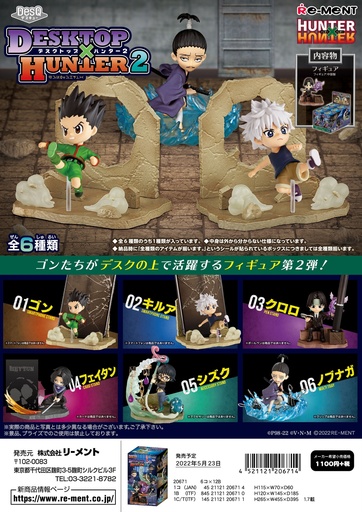 [RE20671] DESKTOPxHUNTER 2 Miniature Collection